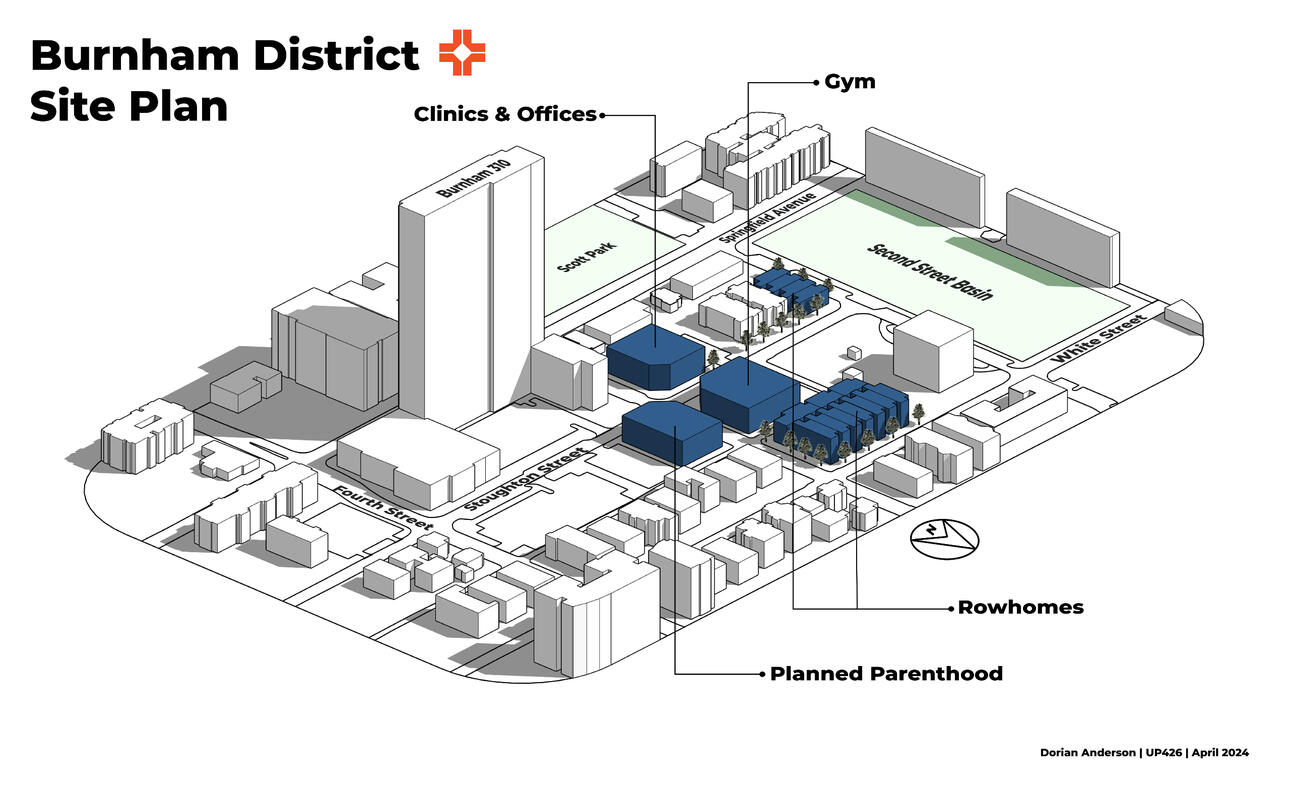 A remaster/digitalization of a St. Louis Post-Dispatch map depicting the 1962 merger plan of St. Louis City and County.